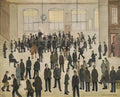 L S Lowry behind st annes Art A4 Photo Print