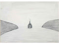 L S Lowry berwick old town Art A4 Photo Print