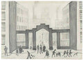 L S Lowry blyth ferry Art A4 Photo Print