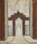 L S Lowry boat Art A4 Photo Print