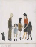 L S Lowry bolton landscape Art A4 Photo Print