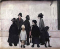 L S Lowry britain at play Art A4 Photo Print