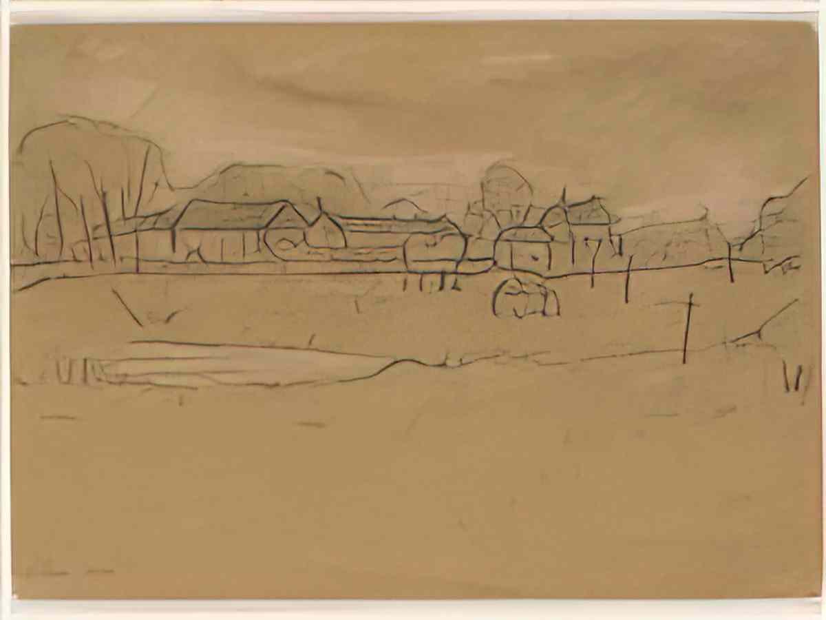 L S Lowry burton on trent Art A4 Photo Print