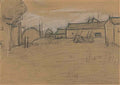 L S Lowry busy street scene Art A4 Photo Print