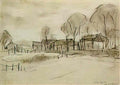 L S Lowry canal and viaduct Art A4 Photo Print