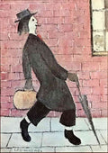 L S Lowry father going home 2 A4 Photo Print