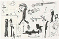 L S Lowry children playing old road failsworth Art A4 Photo Print