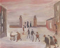 L S Lowry church on the quay maryport Art A4 Photo Print