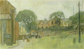 L S Lowry cowles fish & chips cleator moor Art A4 Photo Print