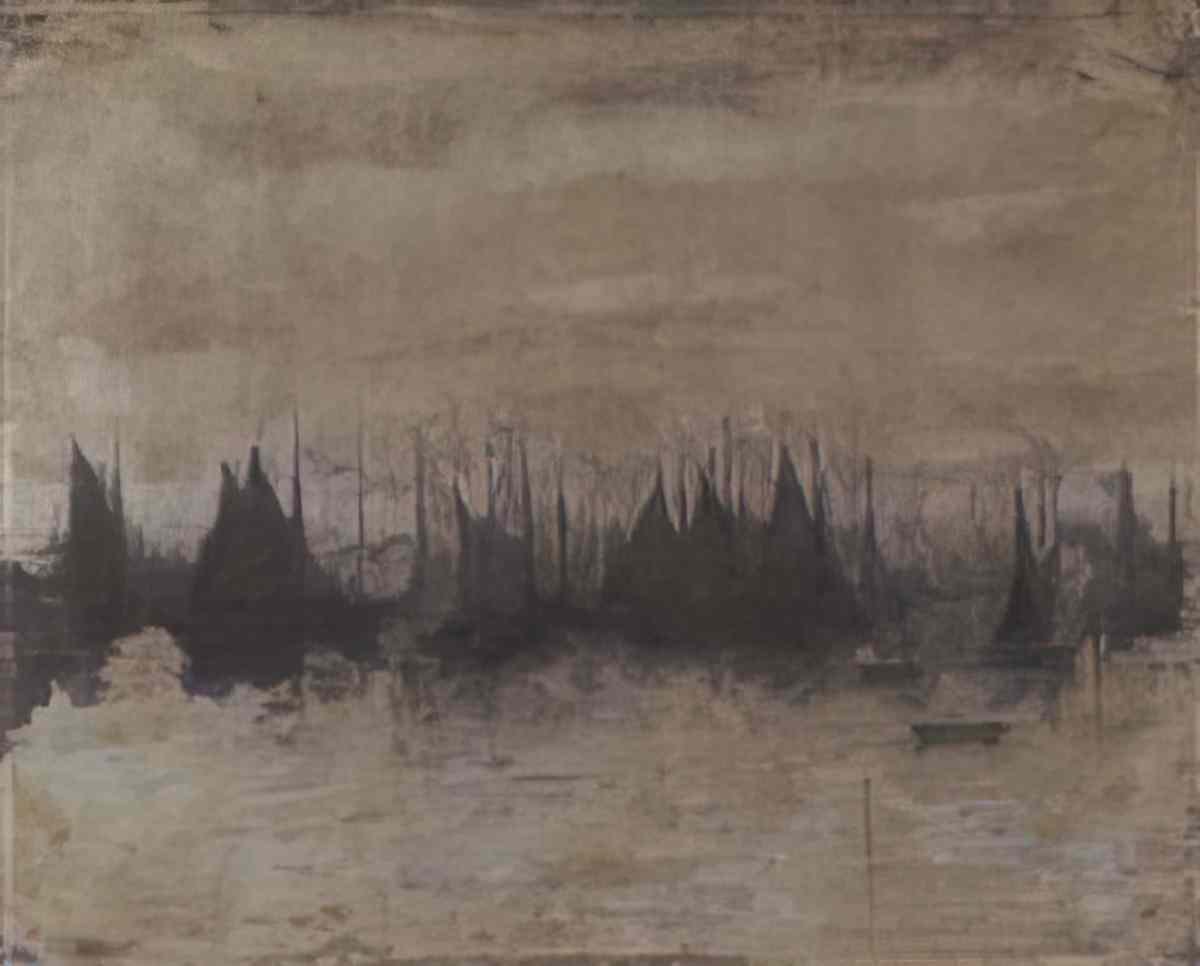 L S Lowry daisy nook Art A4 Photo Print