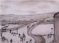 L S Lowry deal sands1 Art A4 Photo Print