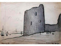 L S Lowry discord Art A4 Photo Print