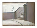 L S Lowry dockside sunderland Art A4 Photo Print