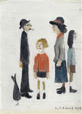 L S Lowry drogheda Art A4 Photo Print