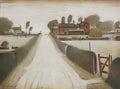 L S Lowry ebbw vale steel works Art A4 Photo Print