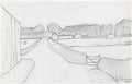 L S Lowry edward henry street rhyl Art A4 Photo Print