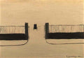 L S Lowry factory Art A4 Photo Print