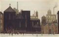 L S Lowry farm near pendlebury Art A4 Photo Print