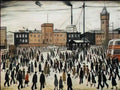 L S Lowry figure studies1 Art A4 Photo Print