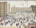 L S Lowry figure study ii Art A4 Photo Print