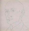 L S Lowry figures with a dog1 Art A4 Photo Print