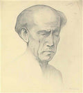 L S Lowry figures1 Art A4 Photo Print