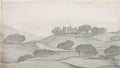 L S Lowry four figures and a dog 2 Art A4 Photo Print