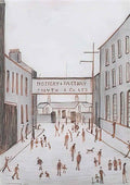 L S Lowry four people Art A4 Photo Print