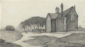 L S Lowry fylde farm Art A4 Photo Print