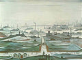 L S Lowry going for a walk Art A4 Photo Print