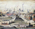L S Lowry going to church1 Art A4 Photo Print