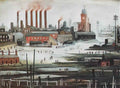 L S Lowry going to the mill2 Art A4 Photo Print