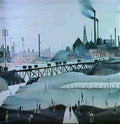 L S Lowry going to the pictures1 Art A4 Photo Print
