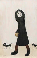 L S Lowry grotesque figure1 Art A4 Photo Print