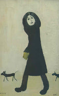 L S Lowry grotesque figure2 Art A4 Photo Print