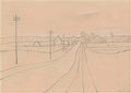 L S Lowry group of people6 Art A4 Photo Print