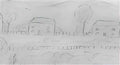L S Lowry head of a man Art A4 Photo Print