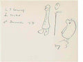 L S Lowry head of a woman3 Art A4 Photo Print