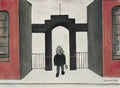 L S Lowry heath house Art A4 Photo Print