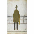 L S Lowry homes in salford Art A4 Photo Print
