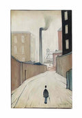 L S Lowry huddersfield 1965 Art A4 Photo Print