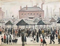 L S Lowry industrial landscape16 Art A4 Photo Print