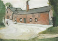 L S Lowry industrial scene 2 Art A4 Photo Print