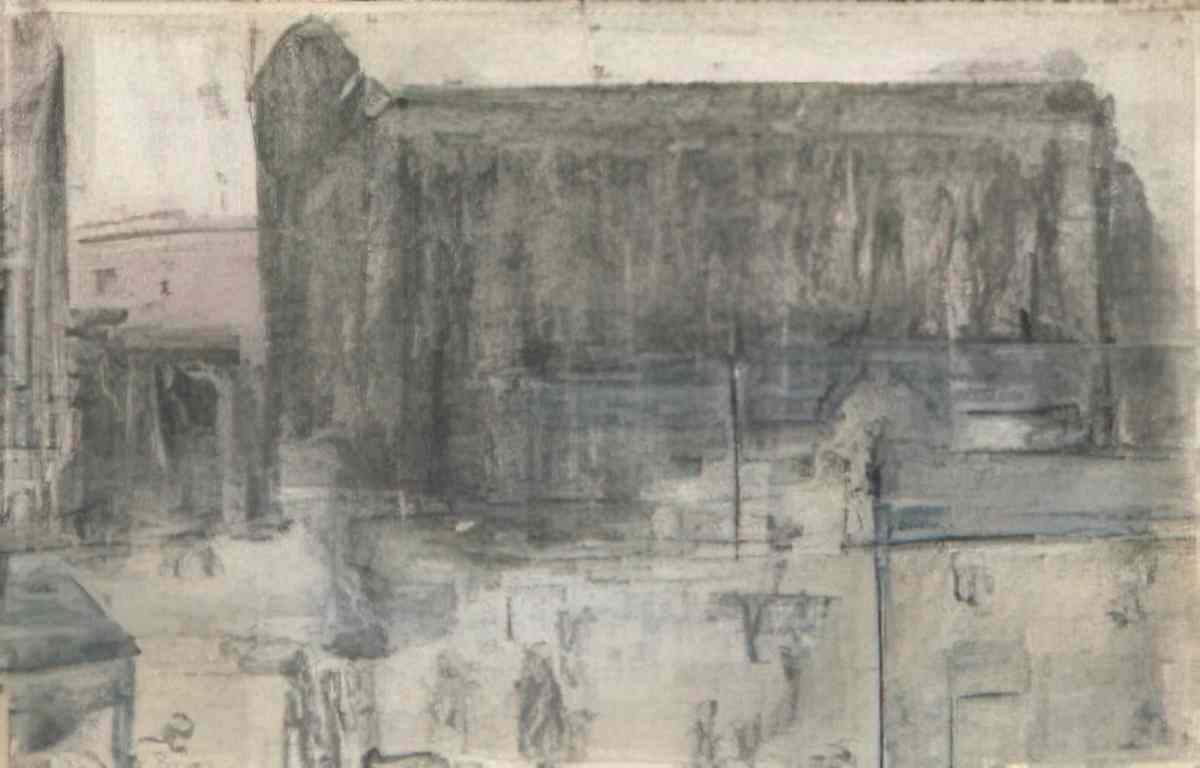 L S Lowry industrial scene near oldham Art A4 Photo Print