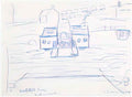 L S Lowry lancashire landscape Art A4 Photo Print