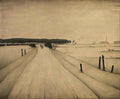 L S Lowry lancashire lane Art A4 Photo Print