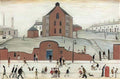 L S Lowry landscape lytham Art A4 Photo Print