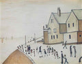 L S Lowry lowestoft harbour Art A4 Photo Print