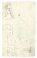 L S Lowry man lying on a wall 1957 Art A4 Photo Print