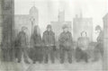 L S Lowry man with a pram and two dogs1 Art A4 Photo Print